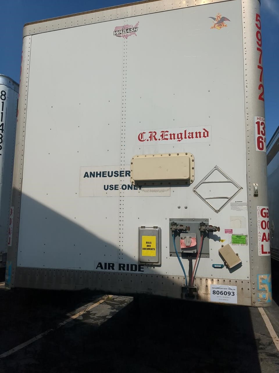 2014 WABASH DRY VAN - image 1 of 5