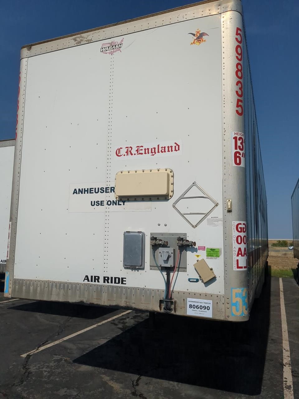 2014 WABASH DRY VAN - image 1 of 5