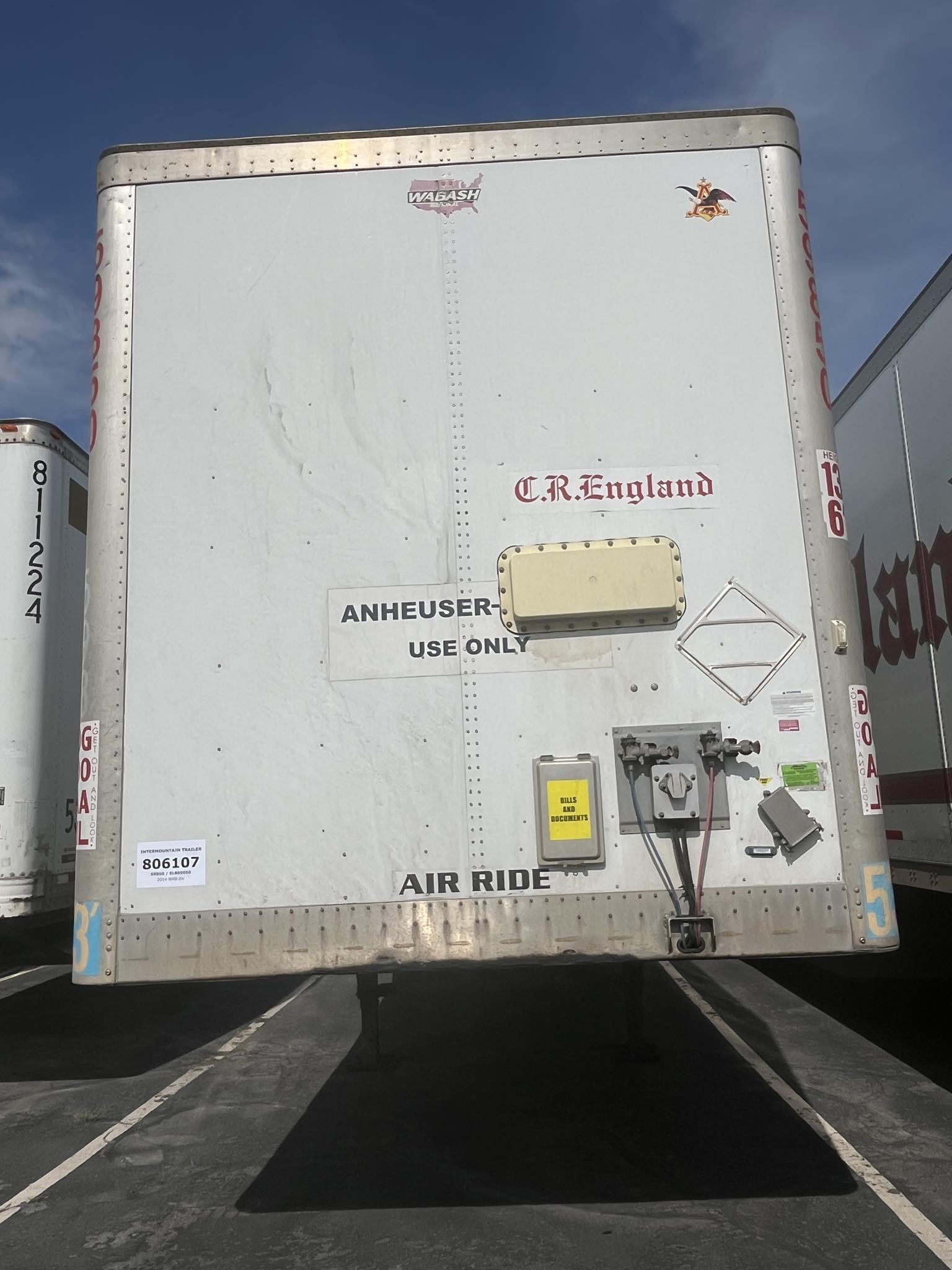 2014 WABASH DRY VAN - image 1 of 5