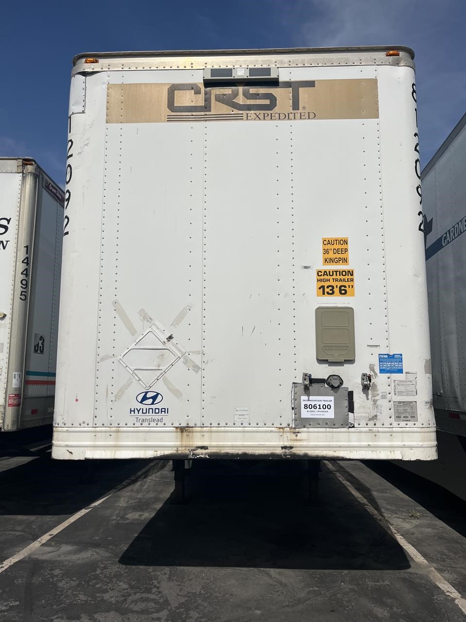 2016 HYUNDAI DRY VAN - image 1 of 5