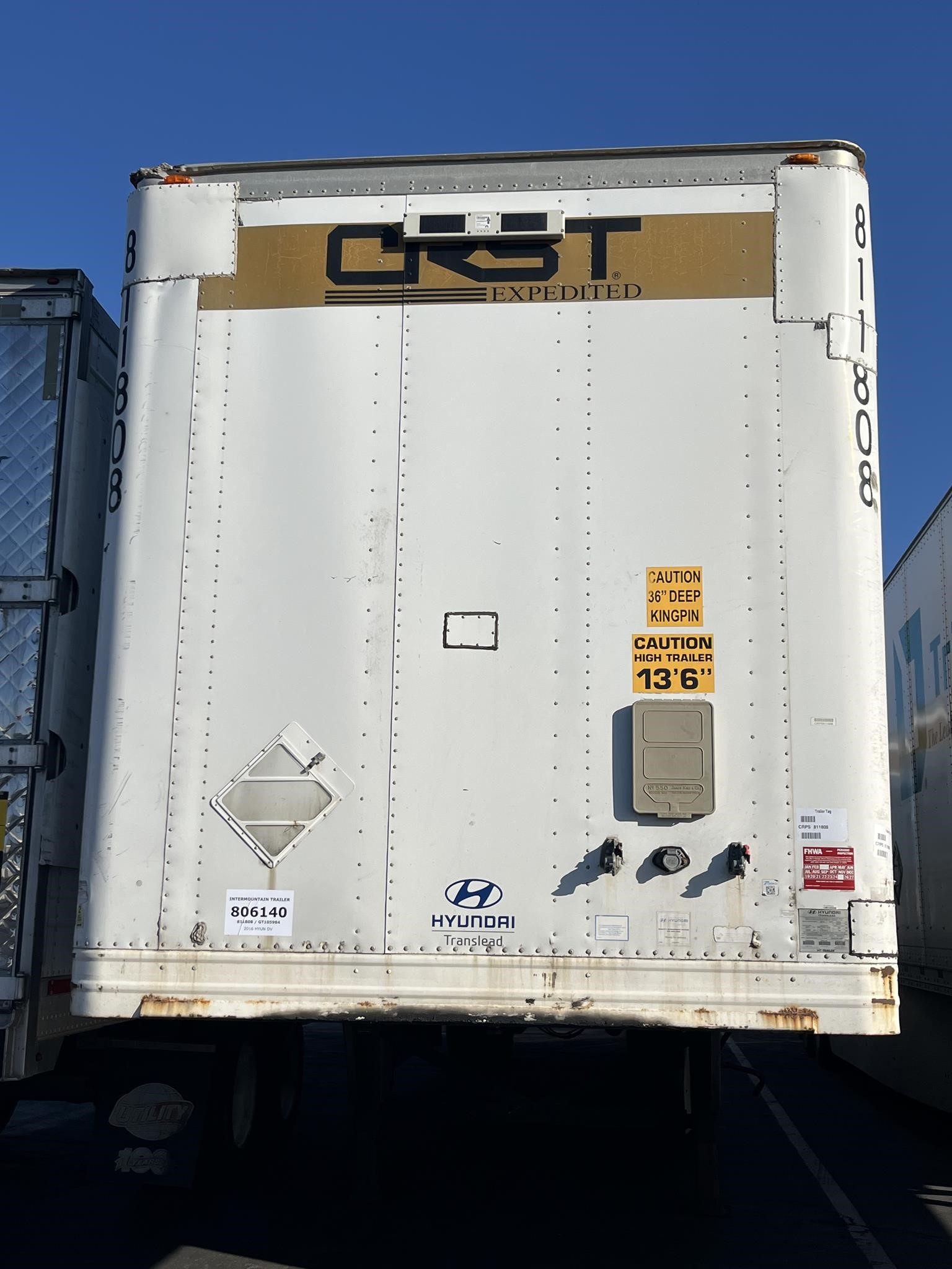 2016 HYUNDAI DRY VAN - image 1 of 4