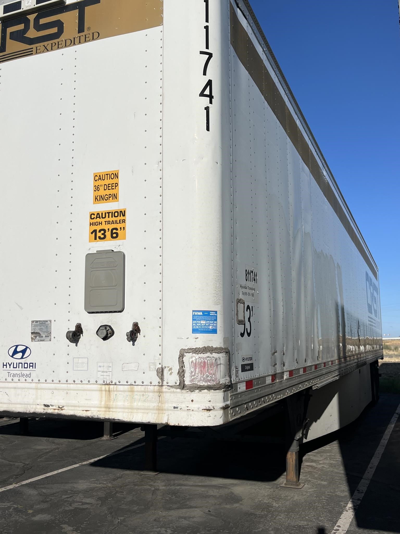 2016 HYUNDAI DRY VAN - image 5 of 5