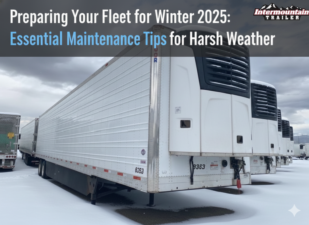 Preparing Your Fleet for Winter 2025: Essential Maintenance Tips for Harsh Weather