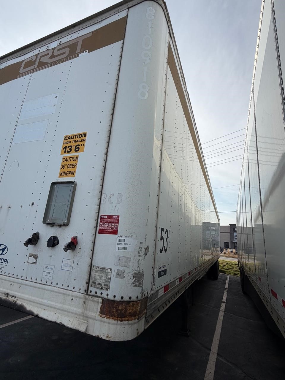 2016 HYUNDAI DRY VAN 2016 HYUNDAI DRY VAN - image 4 of 6