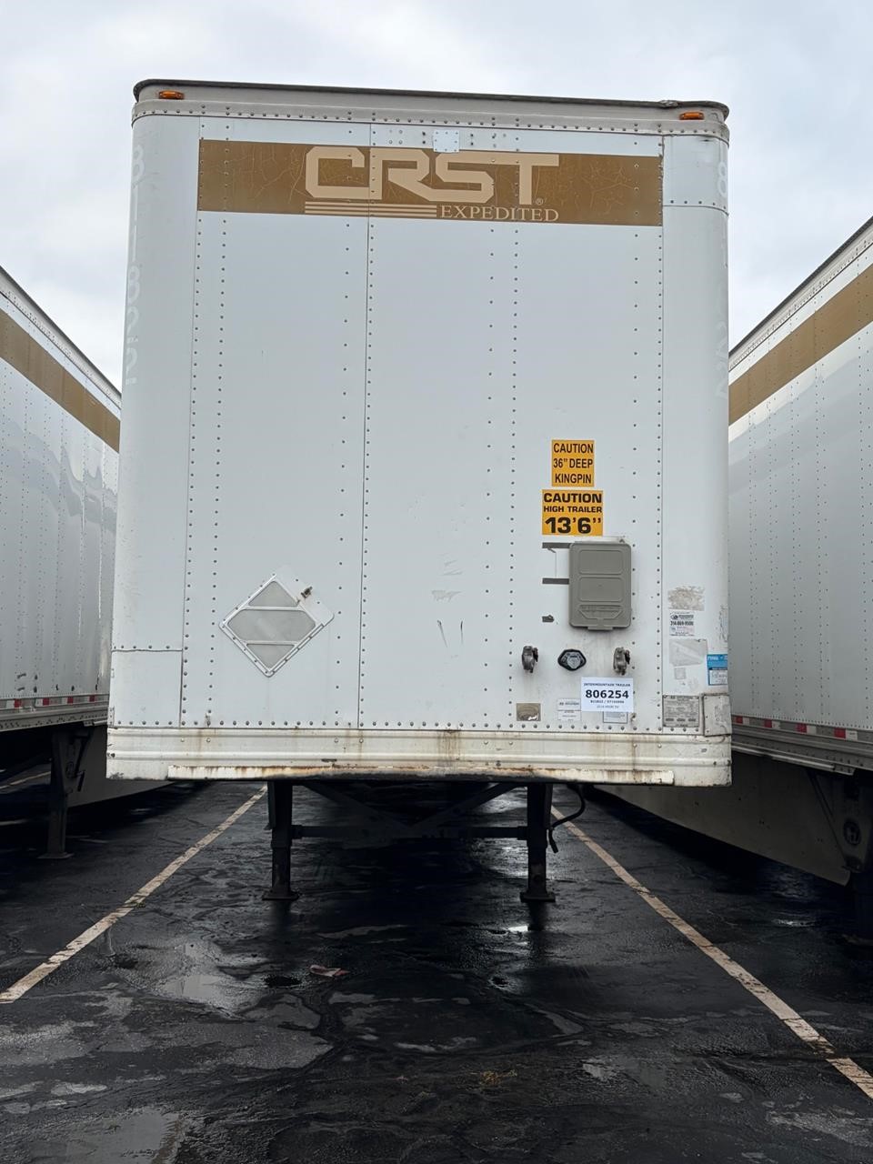 2016 UTILITY DRY VAN 10028258164 2016 UTILITY DRY VAN 10028258164