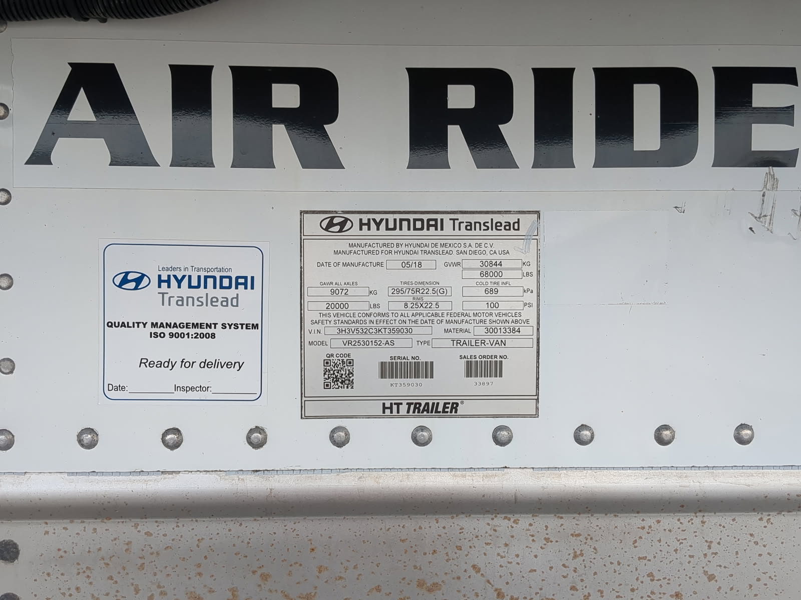 2019 REEFER HYUNDAI 2019 REEFER HYUNDAI - image 4 of 6