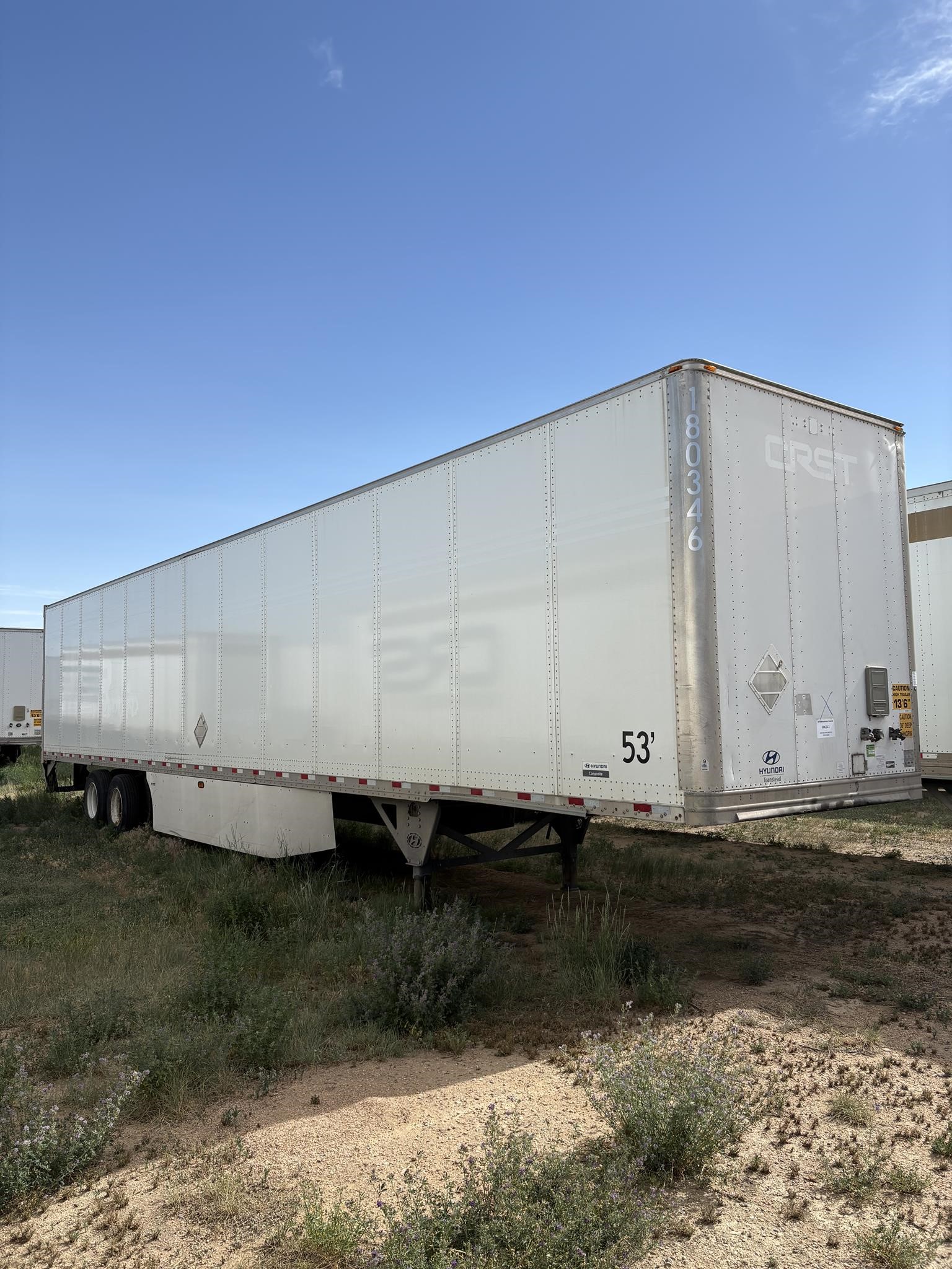 2019 DRY VAN HYUNDAI 806343-07 2019 DRY VAN HYUNDAI 806343-07