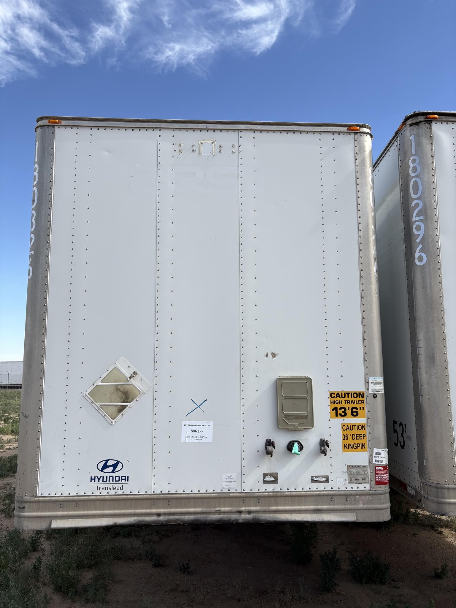 2019 DRY VAN HYUNDAI 2019 DRY VAN HYUNDAI - image 6 of 6