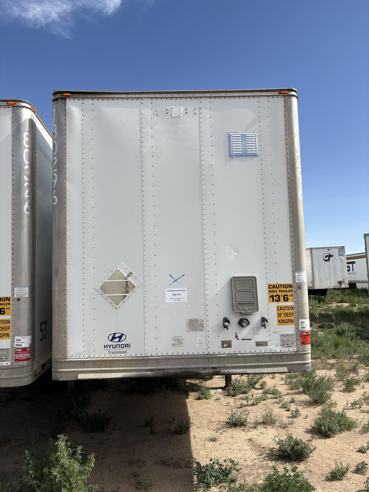 2019 DRY VAN HYUNDAI 2019 DRY VAN HYUNDAI - image 6 of 6