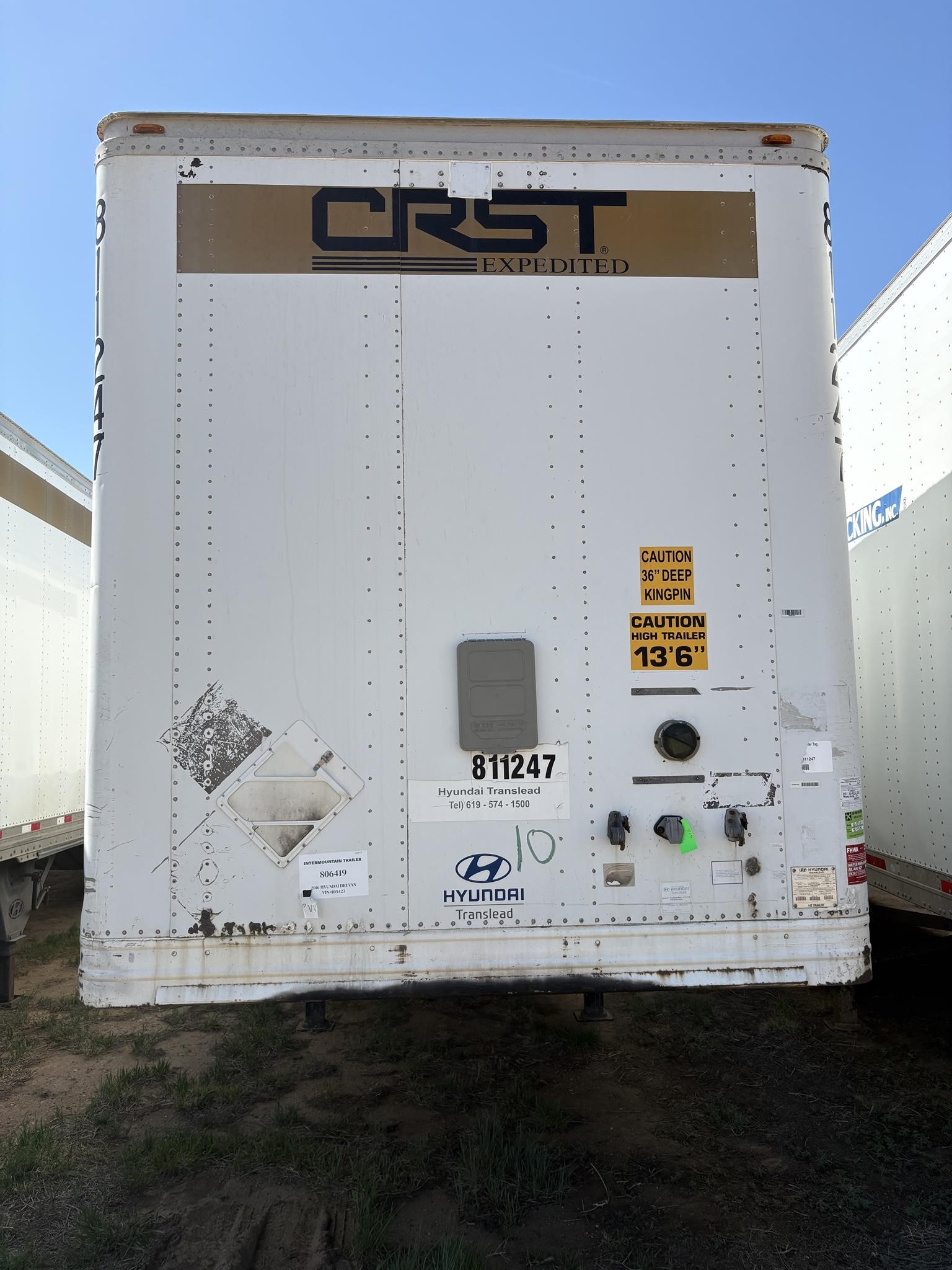 2016 DRY VAN HYUNDAI 2016 DRY VAN HYUNDAI - image 6 of 6