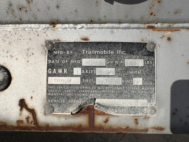 1987 DRY VAN TRAILMOBILE 1987 DRY VAN TRAILMOBILE - image 4 of 6